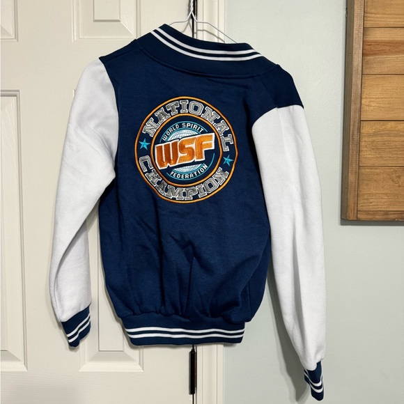 VARSITY ALLSTAR CHEERLEADING WSF NATIONAL CHAMPION 2024 jacket- youth large-NEW - Picture 2 of 2